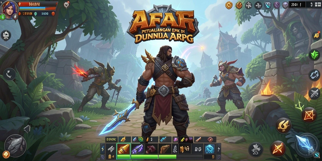 Tampilan pertarungan seru dalam AFAF yang penuh aksi.