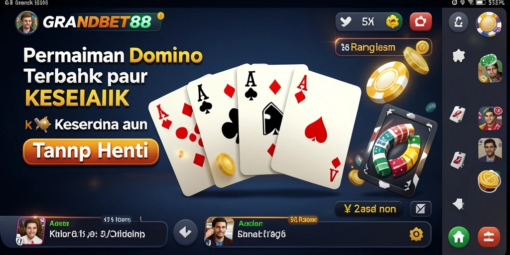 Tampilan gameplay seru dan interaktif di GRANDBET88.