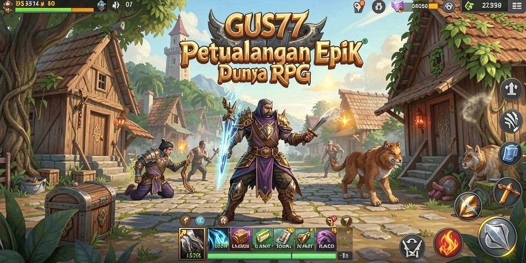 Tampilan gameplay GUS77 yang mengasyikkan dan menantang.