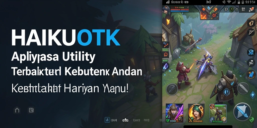 Tampilan aplikasi HAIKUOTK dengan fitur pengingat dan catatan.