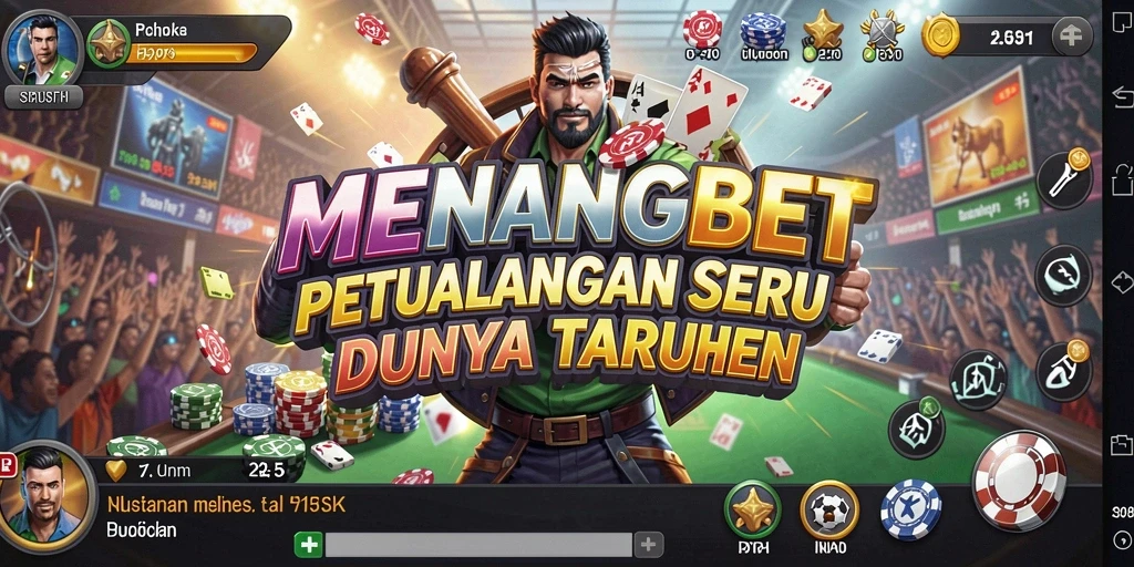 Screenshot gameplay <strong>MENANGBET</strong> menampilkan petualangan seru di dunia taruhan.