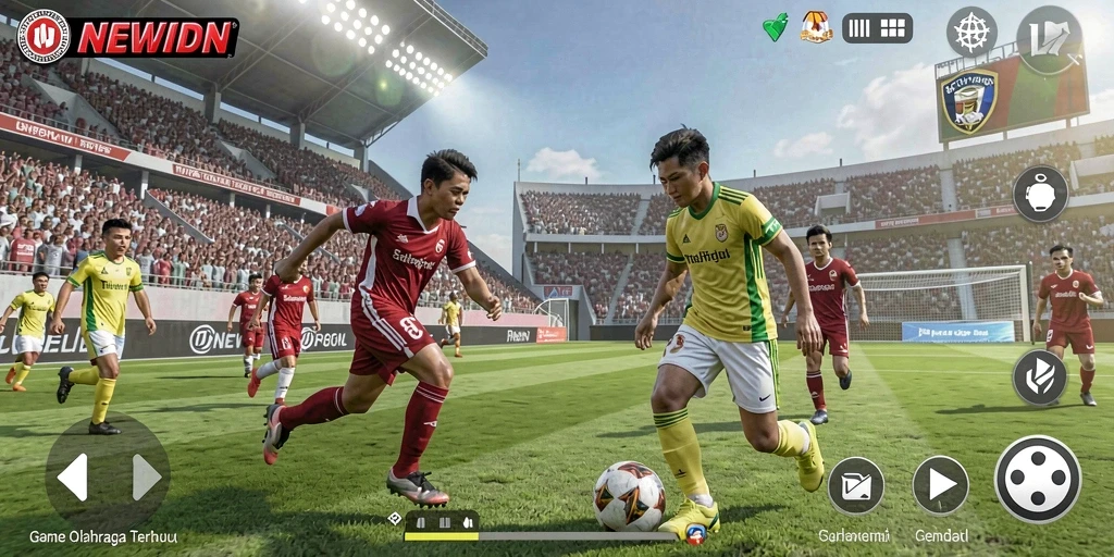 Gameplay seru NEWIDN yang memukau dan menantang.