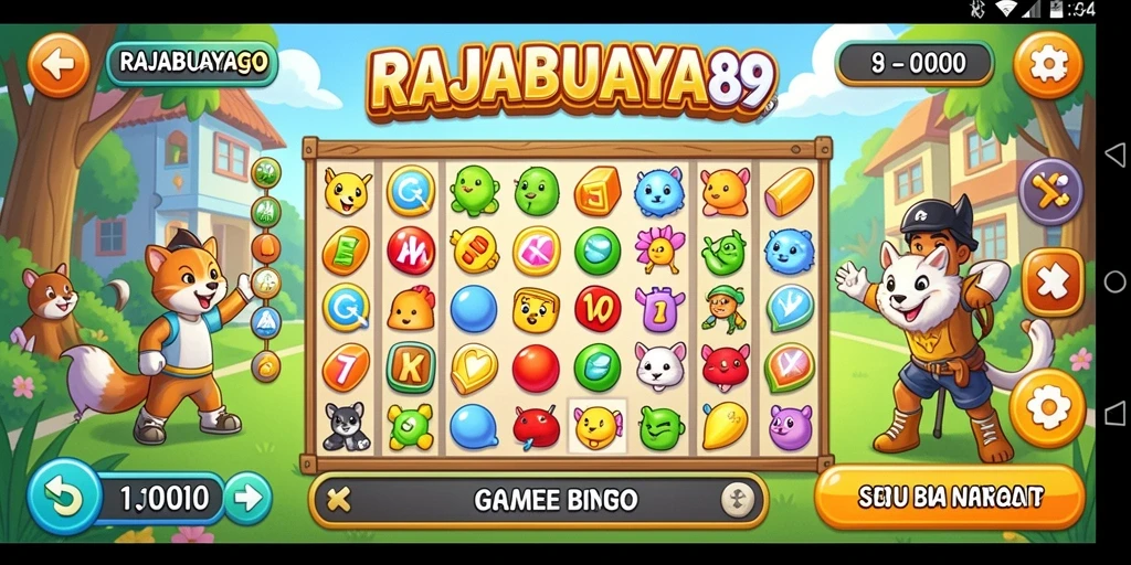 Tampilan gameplay Bingo yang seru dan menegangkan.