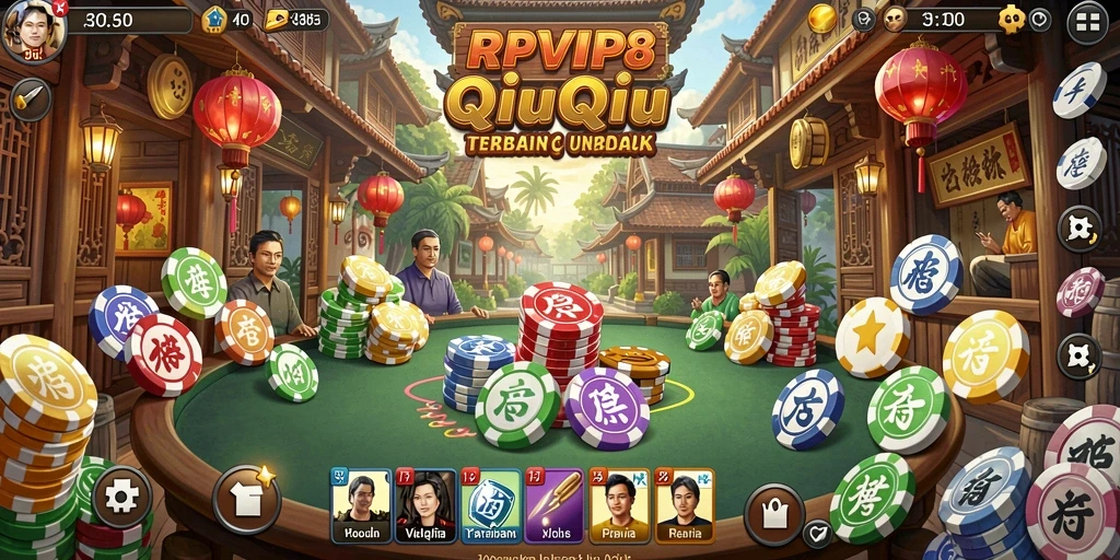Tampilan gameplay seru dalam RPVIP8 yang membuat ketagihan.