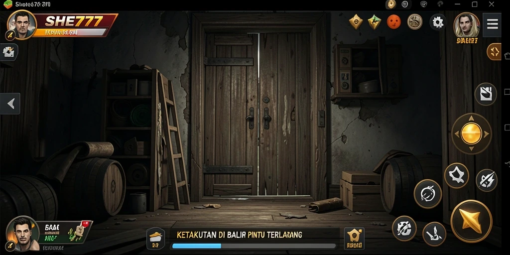 Menampilkan gameplay menakutkan di dunia Horror yang kelam dan menegangkan.