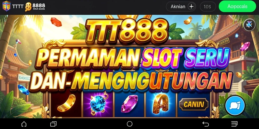 Tampilan menarik dari gameplay slot TTT888 yang mengasyikkan.