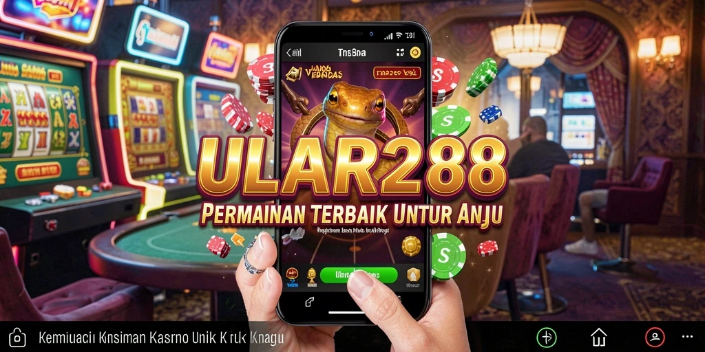 Tangkapan layar menampilkan gameplay seru dalam ULAR288 dengan berbagai pilihan permainan Kasino.
