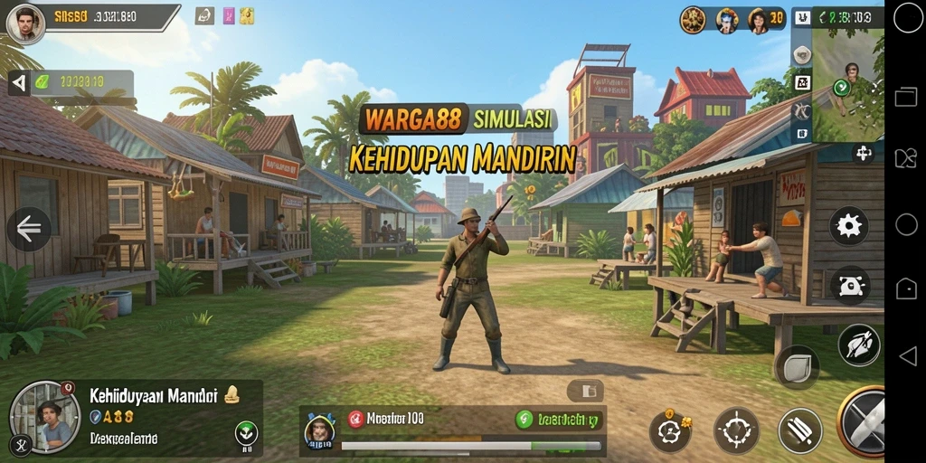 Tampilan gameplay WARGA88 yang imersif dan interaktif.